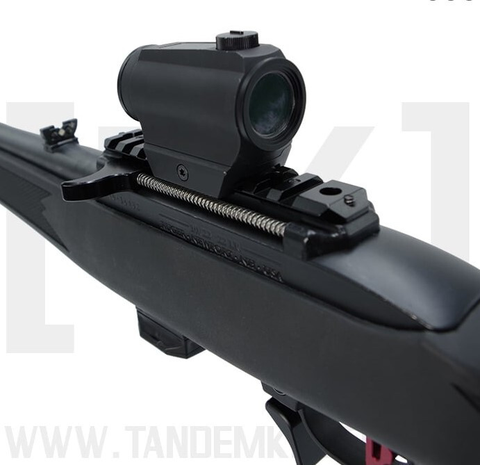 Advantage Left Side 10/22 Charging Handle and Picatinny Scope Base