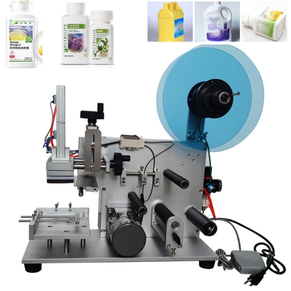 NEW LT-60 Semi-Automatic Flat Surface Labeler Labeling Machine 110V