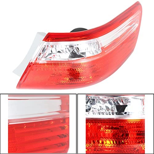 1-Pack Tail Light Assembly Brake Lamp Outer Right Side Replacement for Camry