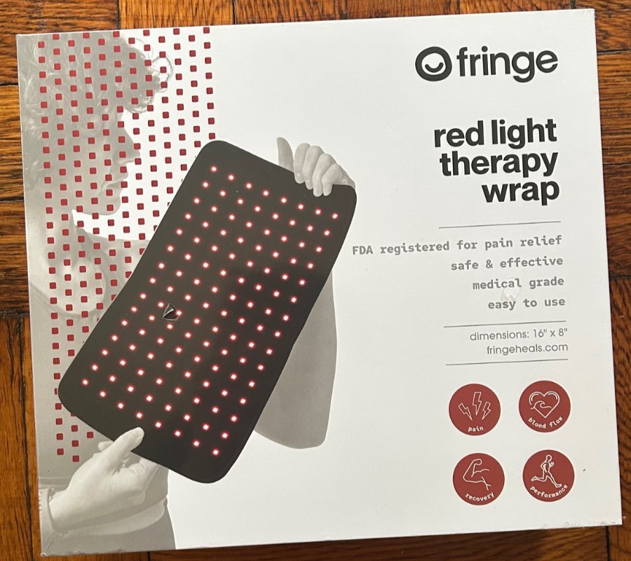 Fringe Light Red and Near-Infrared Therapy Wrap New Sealed !!