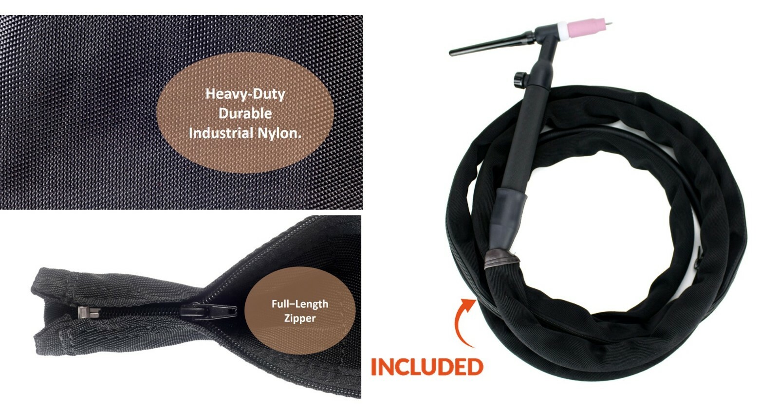 18 Series - 350 Amp - Water Cooled TIG Torch - Stud Connector/Adaptor