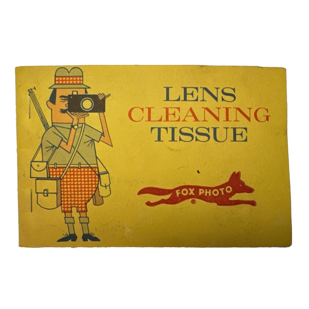 Lens Cleaning Tissue Fox Photo