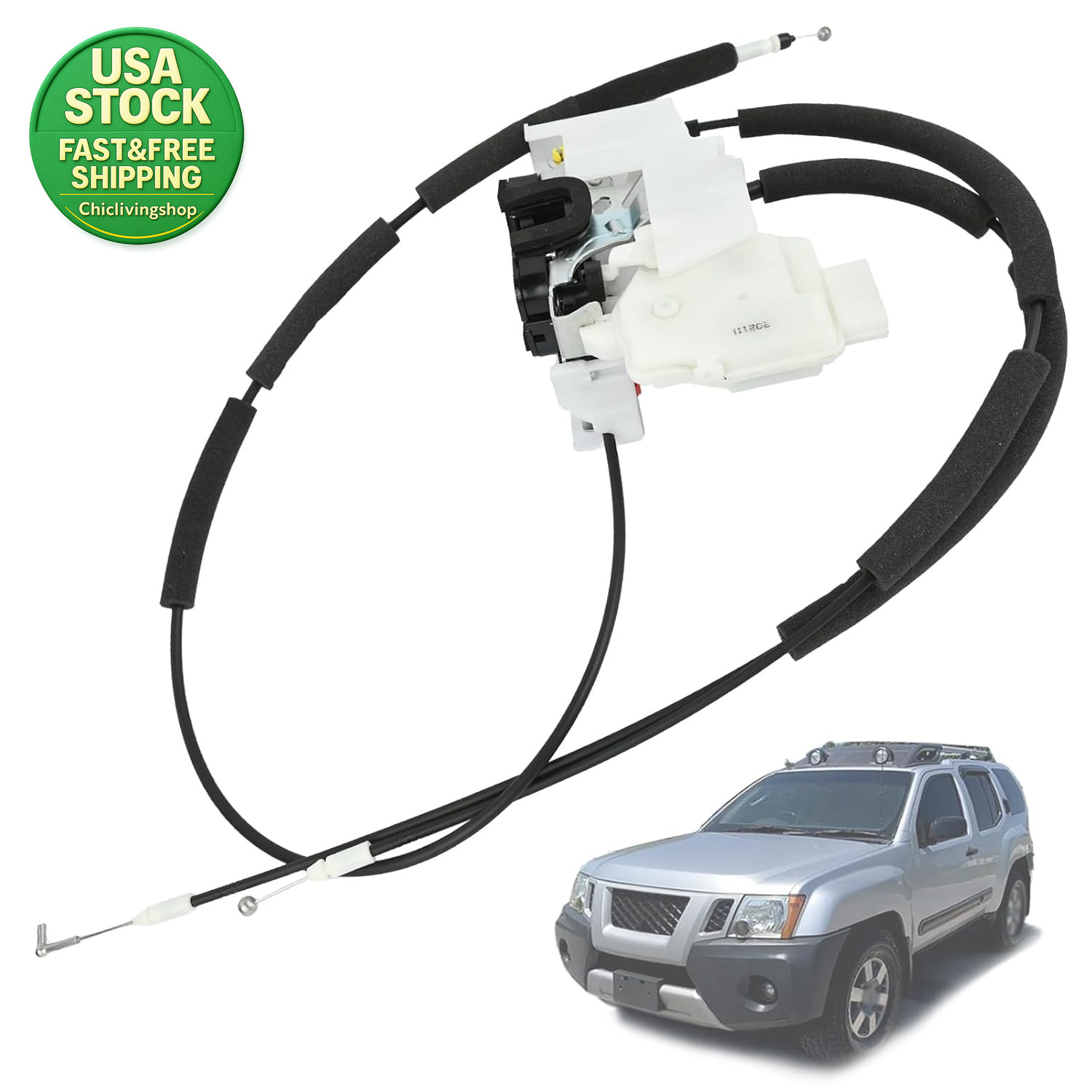 Front Left Door Lock Latch Actuator Compatible with Nissan Frontier Xterra