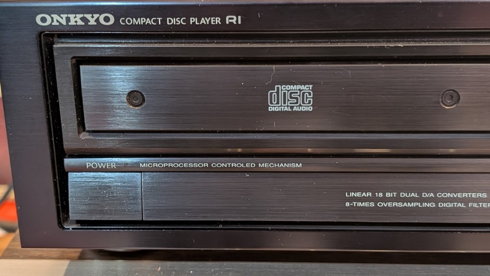 Onkyo DX-1400 Compact Disc Player Microprocessor Controlled Mechanism