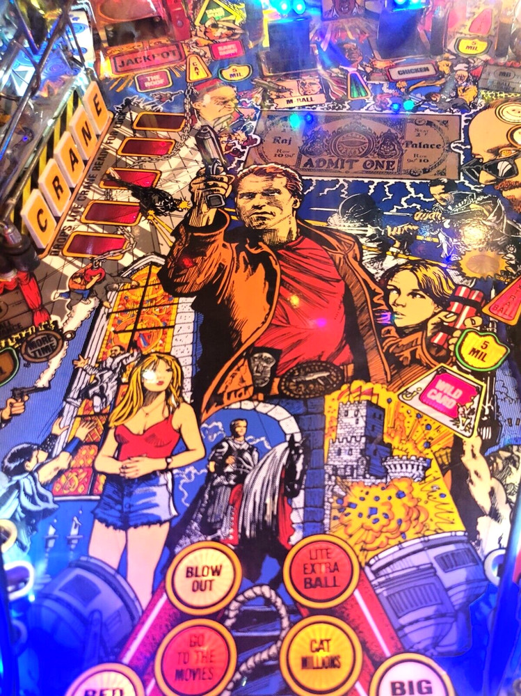 Last Action Hero Pinball Machine -HOME USE ONLY-