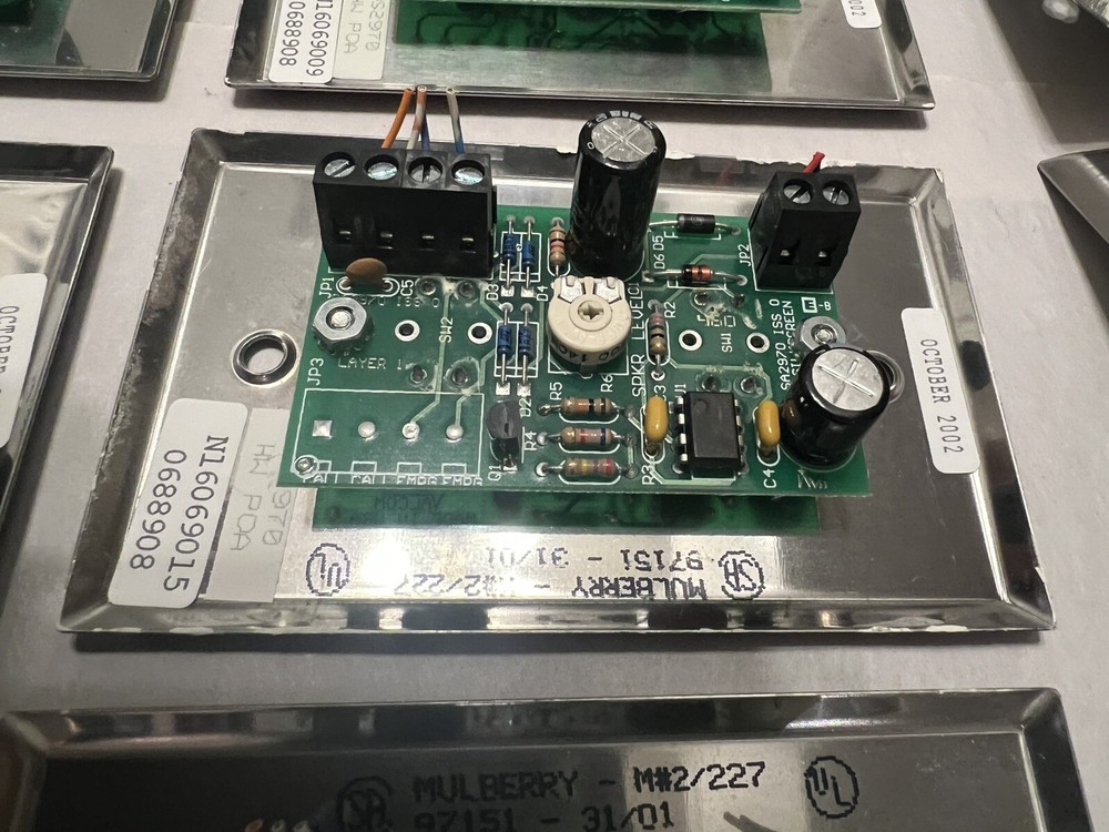 Valcom V-2970 (branded Simplex) Emergency/call Push Button - Single Gang (Qty 1)