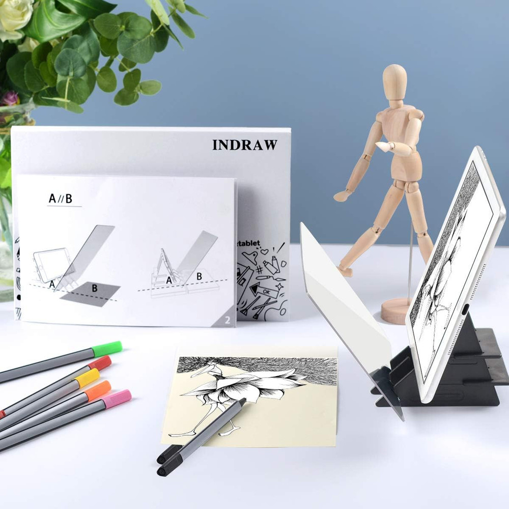 Optical Drawing Board Portable Image Drawing Board Tracing Drawing Projector Pai