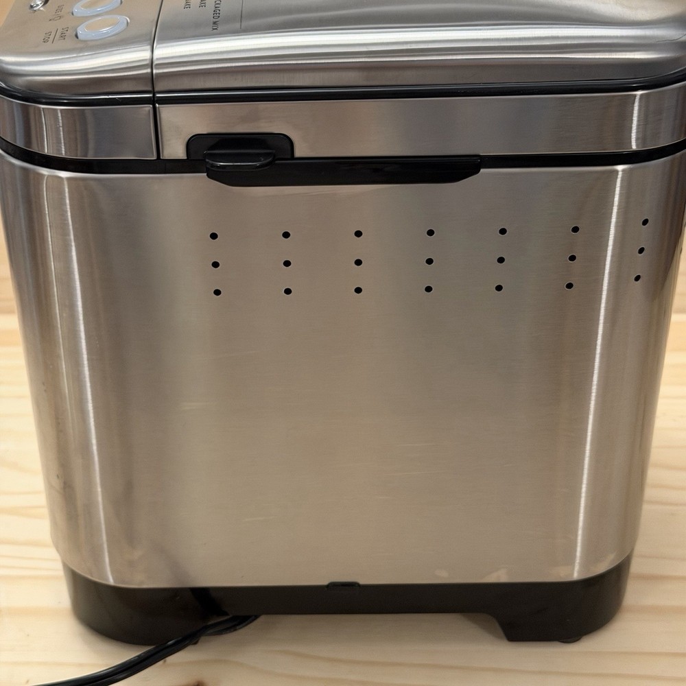 Cuisinart CBK-110 Bread Maker 🍞 Compact Automatic – Stainless Steel – Silver