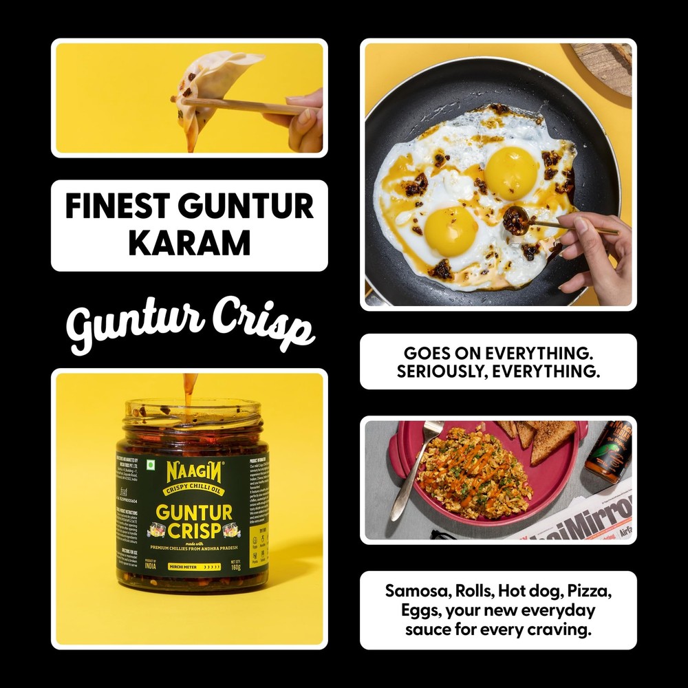 NAAGIN - Crispy Chilli Oil (140g)