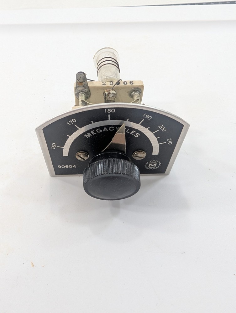 New James Millen Midget Absorbtion Frequency Meter 90609 With Instructions