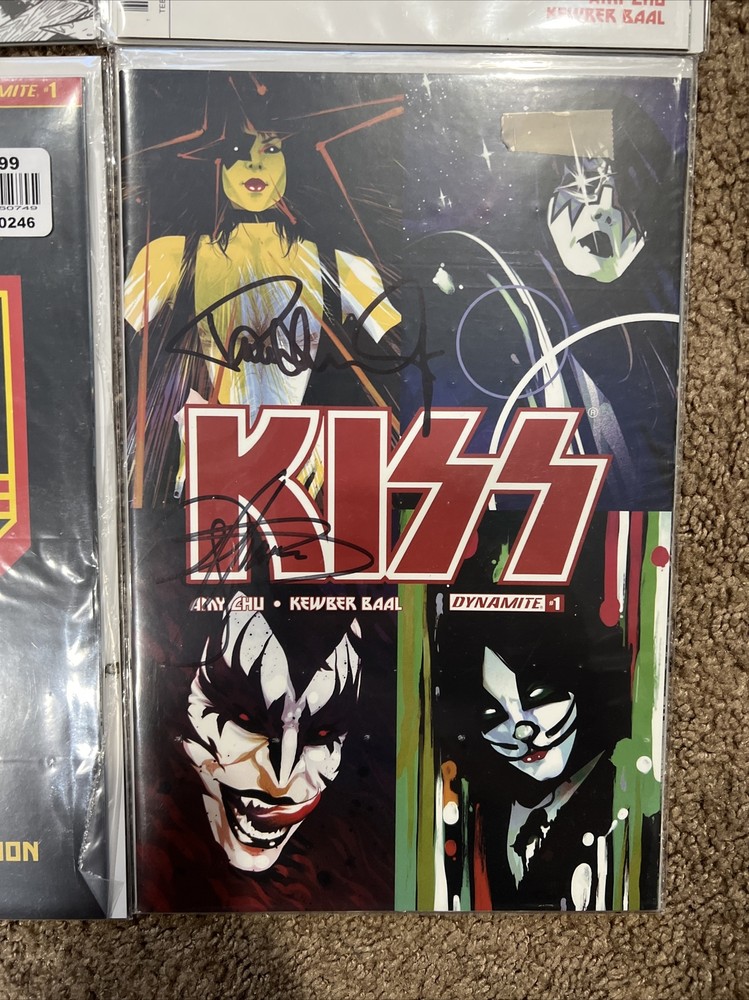 Kiss Memorabilia Dynamite Comic Books