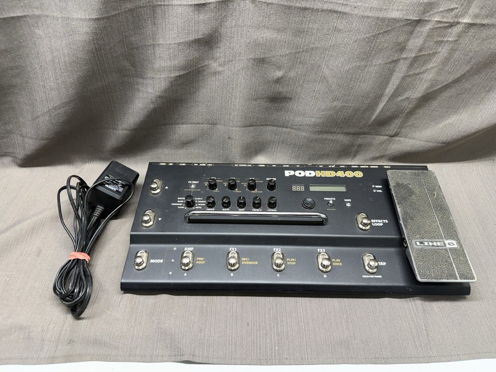 LINE6 POD HD400 Multi-Effects Processor (USED)