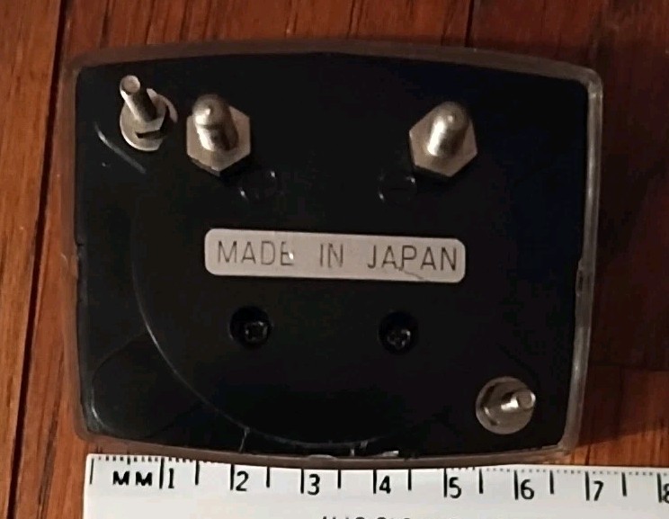 Calectro "S" Meter Model DI-931 Made in Japan with Hardware