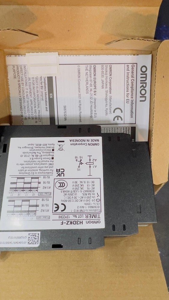 OMRON HD3KX-F programmable switch time