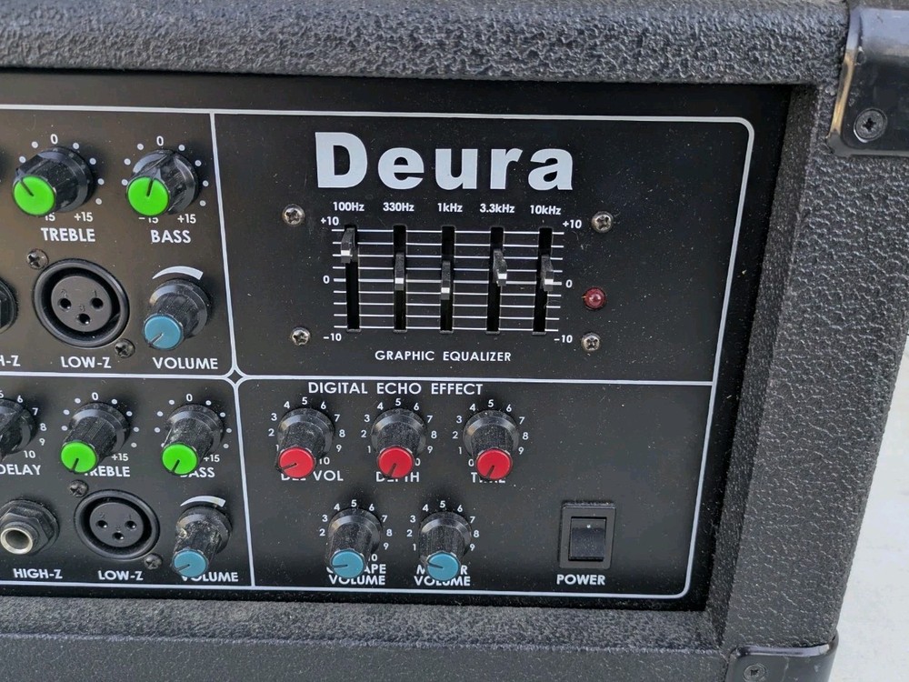 Deura Fl-800 Graphic Equalizer Untested