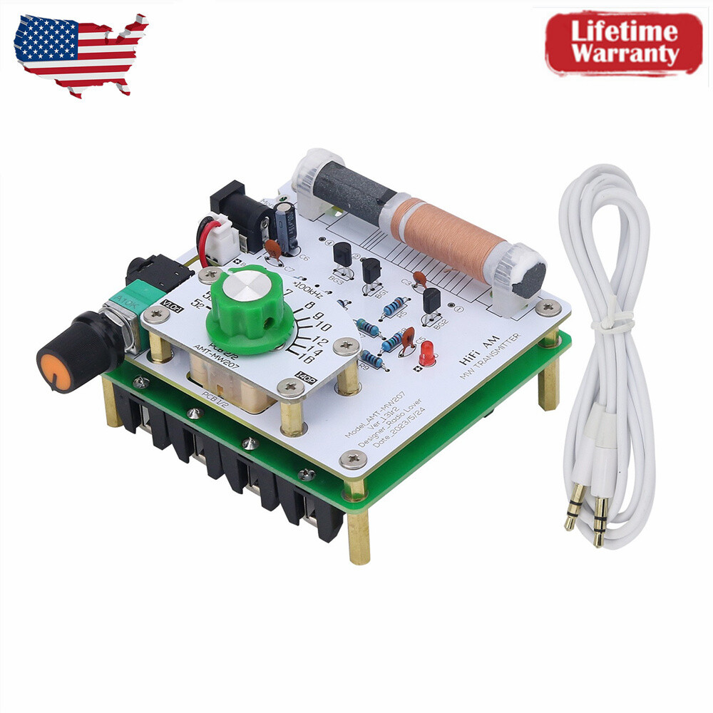 AMT-MW207 Medium Wave Radio Board AM Radio DIY Circuit Board 525~1605kHz 6V USA