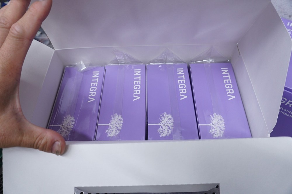 INTEGRA 100 ml Polypropylene Multichannel Reagent Reservoir Base + 200 Inserts