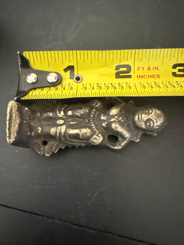 Nice Brass Indian Deity Figure - Pocket Amulet