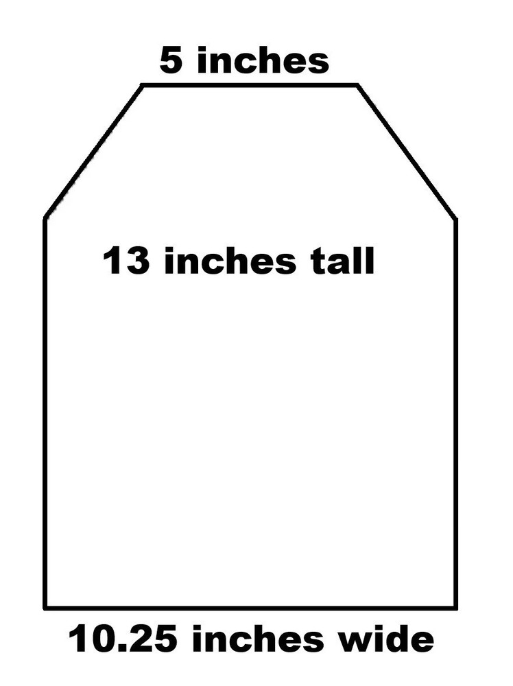 FirstSpear FORERUNNER SAPI cut soft armor L 10x13 panel inserts Level IIIA T&E