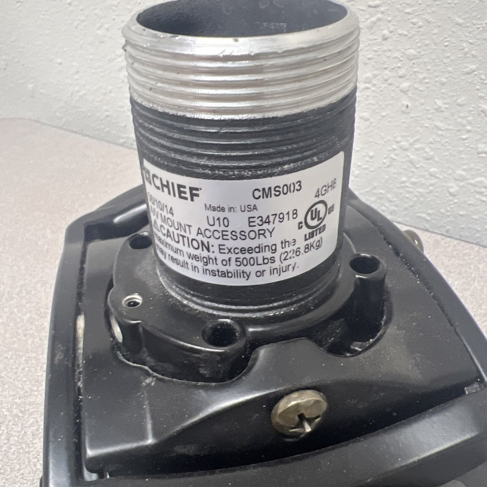 Chief RSMA000 Projector Ceiling Mount W/ CMS003 NO KEY