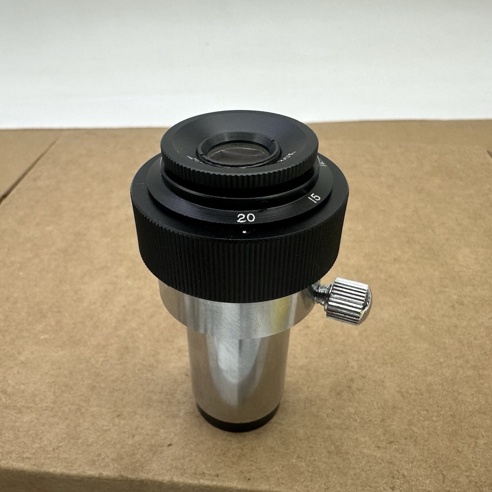 Microscope Eyepiece 10x to 20x Variable Zoom Ocular Lens