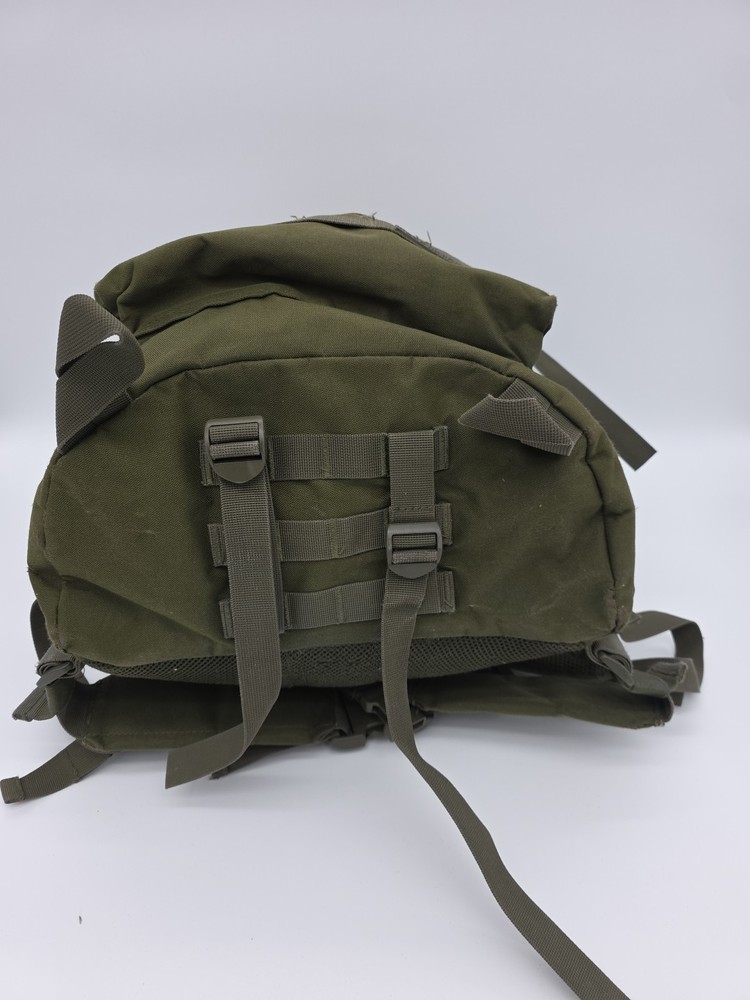 Highland Tactical Major Dark Green Heavy Duty Backpack MOLLE WEB HOOK-LOOP