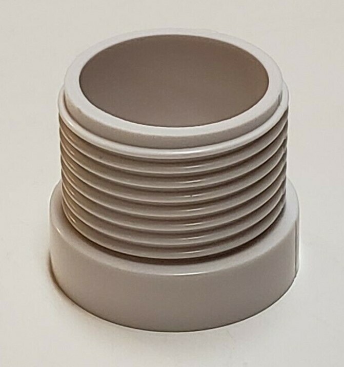 WHITE PLASTIC THREADED SHELL FOR E26 PHENOLIC LAMP SOCKET NEW 40275JB