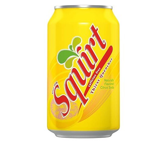 Squirt Soda, 12 Ounce (24 Cans)