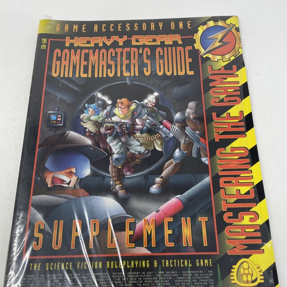 DP9 Heavy Gear Gamemaster's Guide Supplement DP9-103
