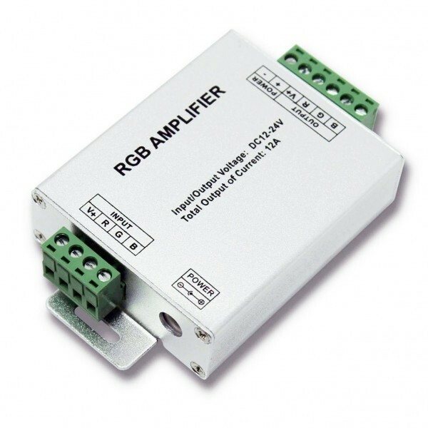RGB Amplifier(Aluminum version)    12VDC