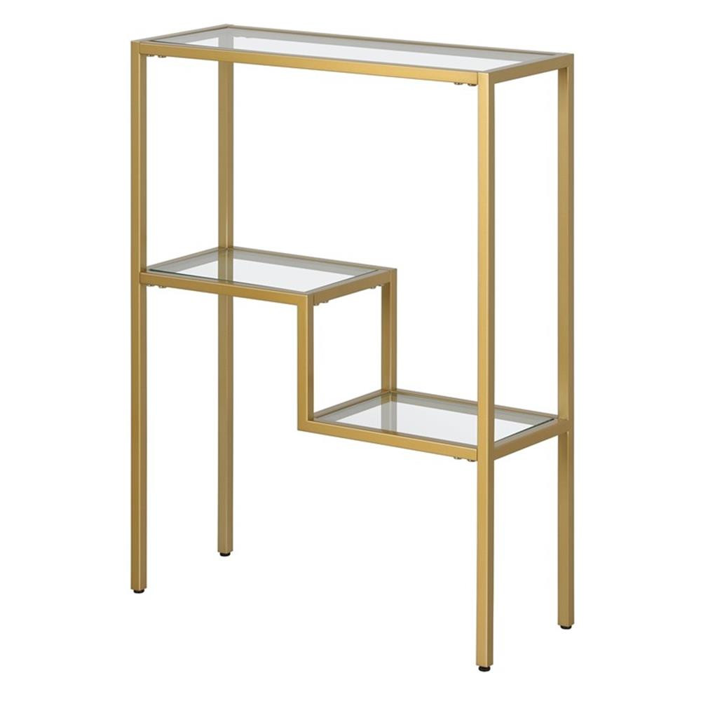 Henn&Hart 22" Gold Console Table
