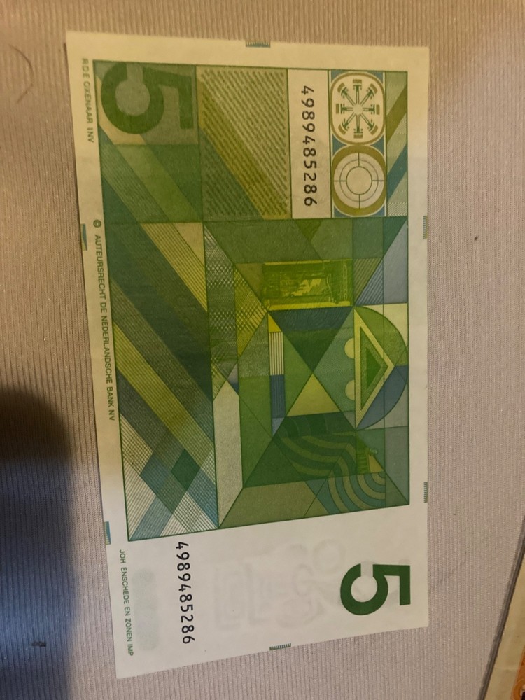 Netherlands (P95a) 5 Gulden 1973