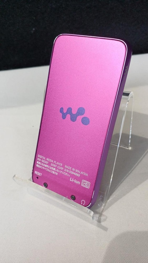 WALKMAN Model NW S636F SONY