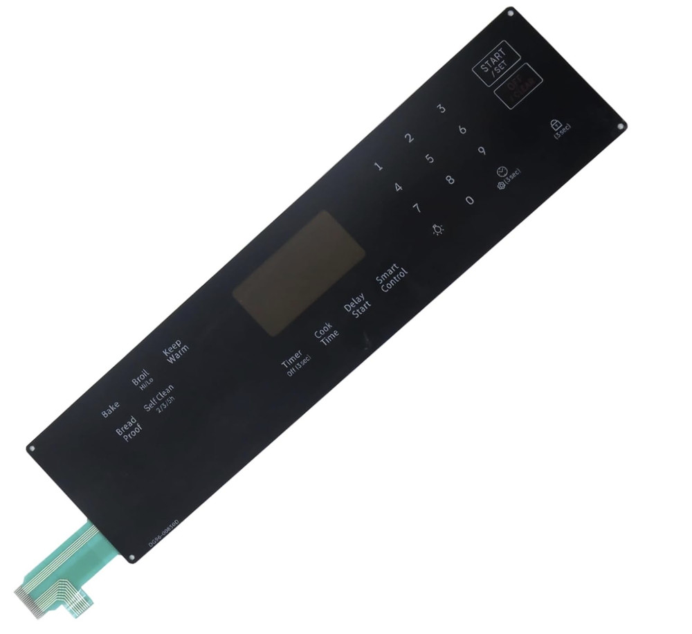 DG96-00850D Range Membrane Switch Touchpad Control Panel For Samsung Gas Ovens