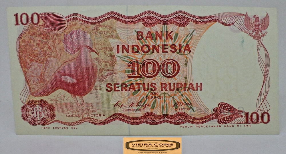 1984 Indonesia 100 Rupiah - #P43742NQ