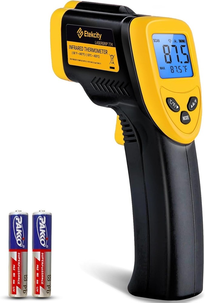 Infrared Laser Thermometer Gun – Quick & Accurate Temperature Measuring Tool