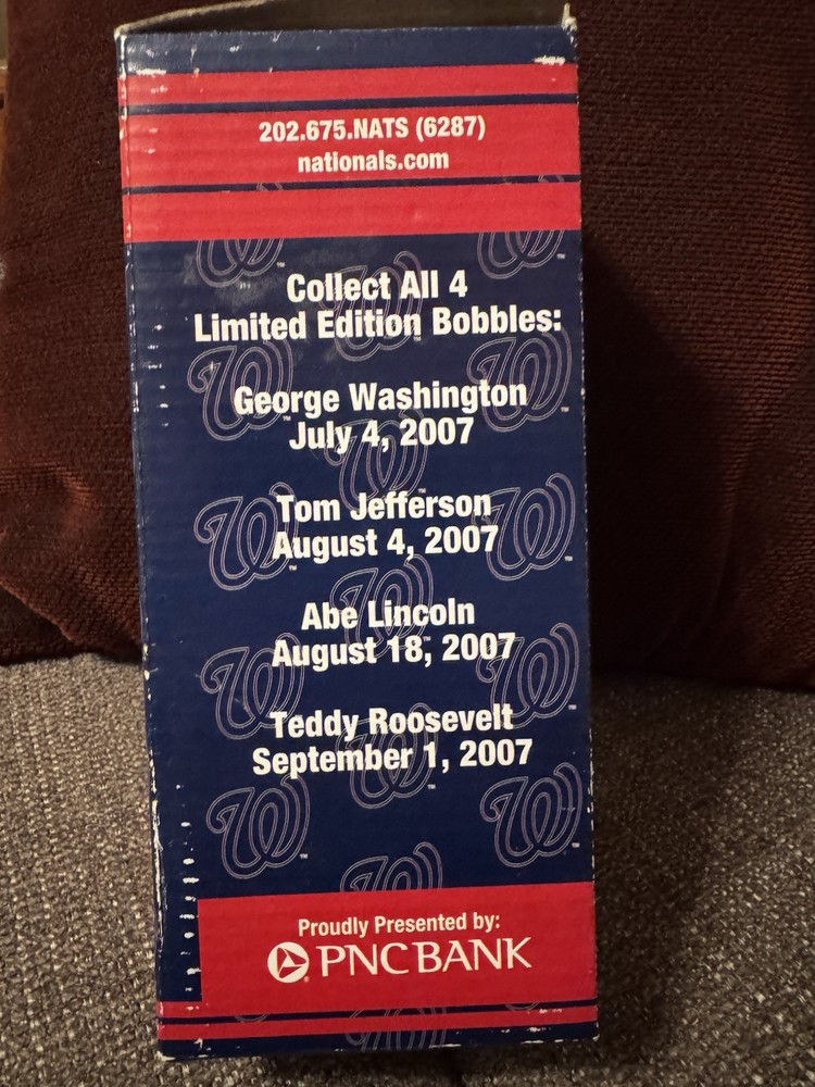 Limited Edition Teddy Roosevelt Bobblehead
