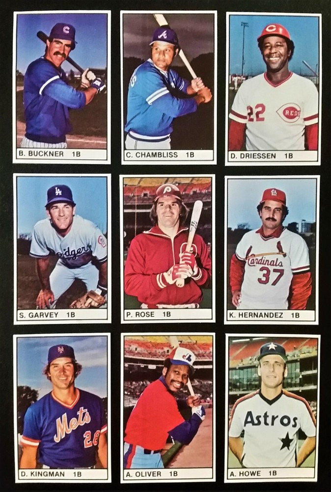 1982 MLB All-Star Game Program Inserts + Write-In Cuts *You Pick* 10+ Ship FREE!