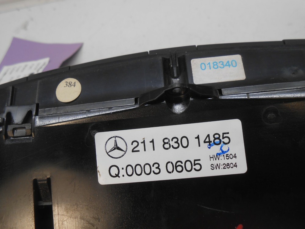 2006-07 Mercedes E-Class E350 211Climate Control OEM 211830148 TS0286