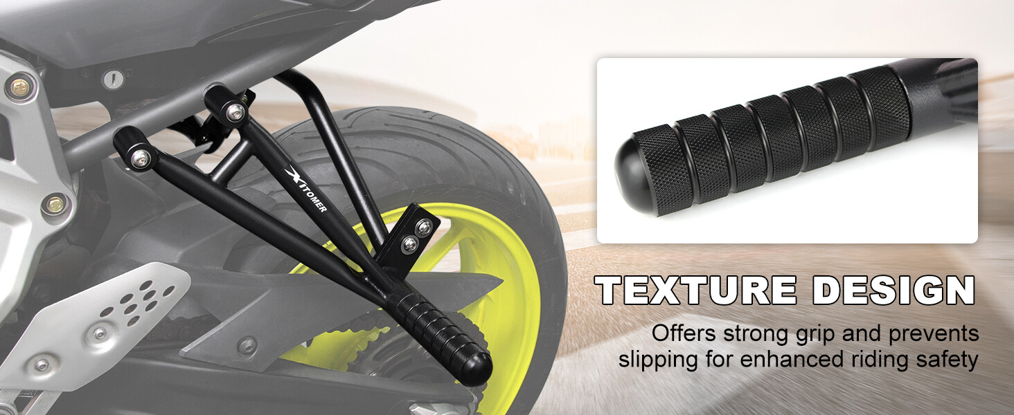 Fit For Yamaha FZ-07 / MT-07 2014-2025 Stunt Subcage Rear Footpeg Crash Bars