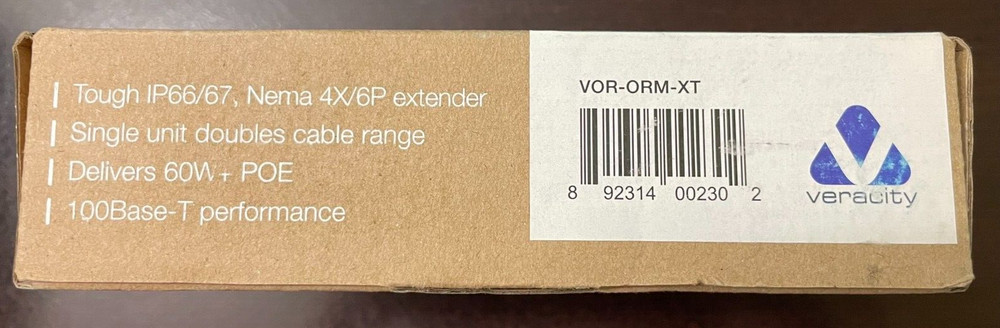 Veracity VOR-ORM-XT Ethernet Extender