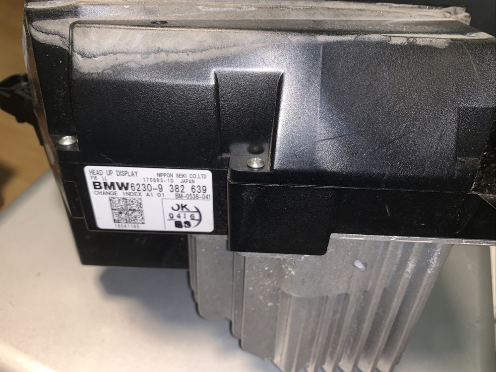 —- Bmw head-up display unit 9382639–
