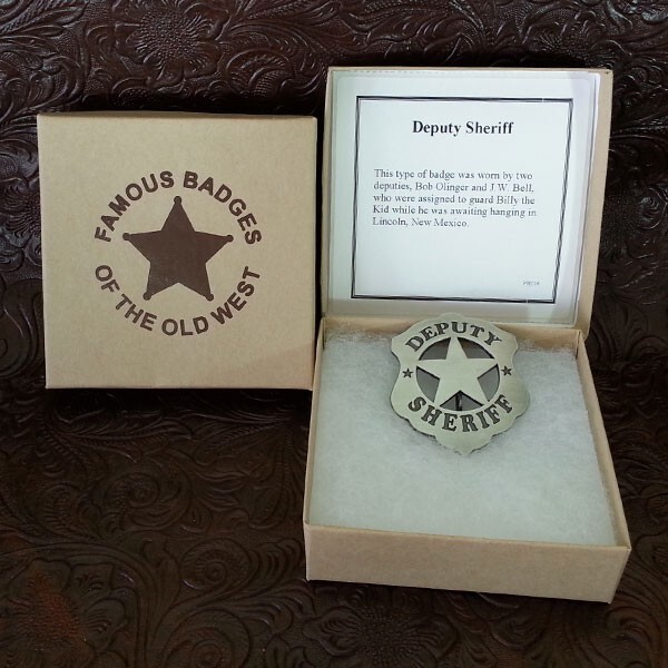 Old West Replica Deputy Sheriff Badge