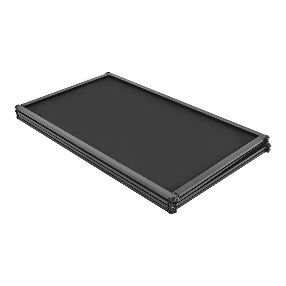 DJ Foldable Booth Panels 4-Panel Black Portable Facade Event Booth Panels