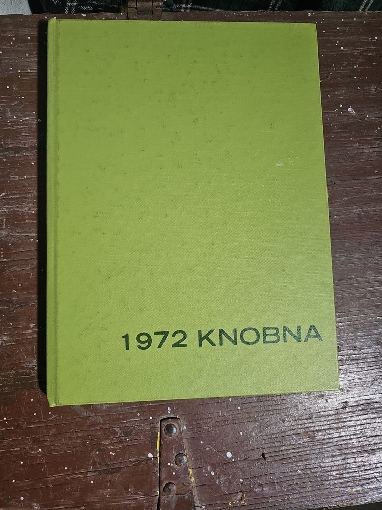 1972 Knobna Yearbook Knob Noster MO Signed