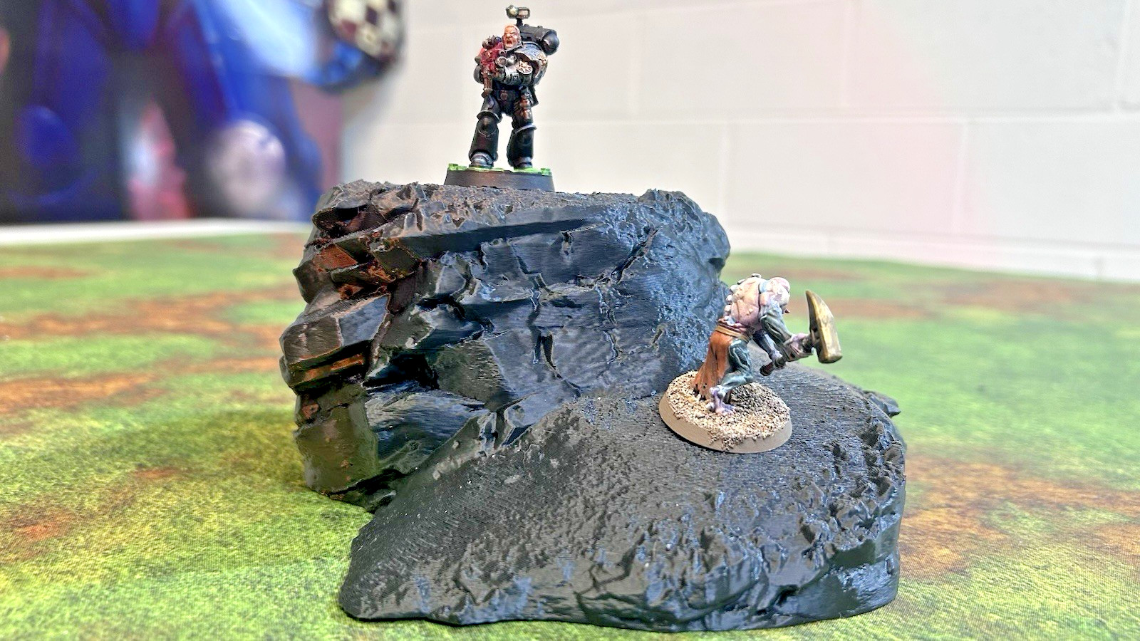 Tabletop Terrain Massive Hills tabletop scenery, 5-piece set