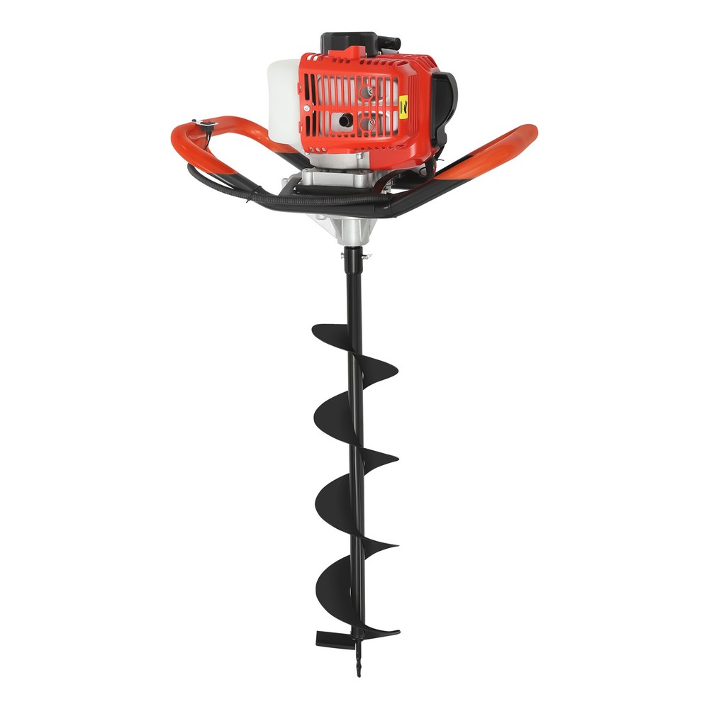 2.3HP Earth Auger Digging Drill Machine Kit Post Hole Digger with 3 Drill Bits