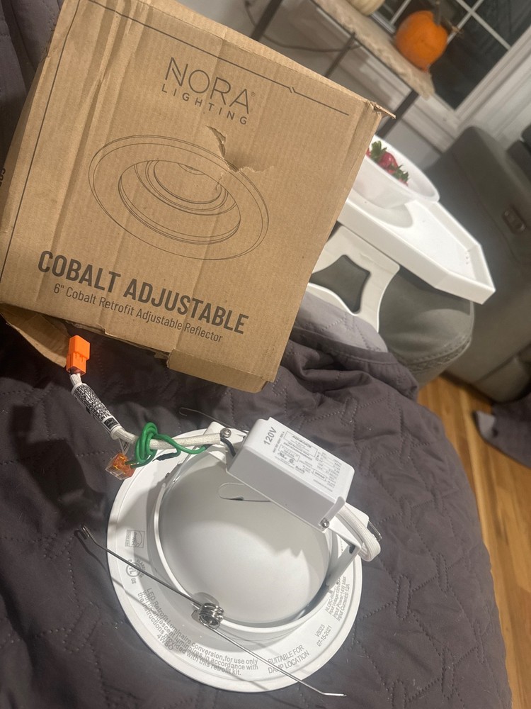 Nora Lighting NLCBC-66930X Cobalt Adjustable 6" LED Adjustable - White