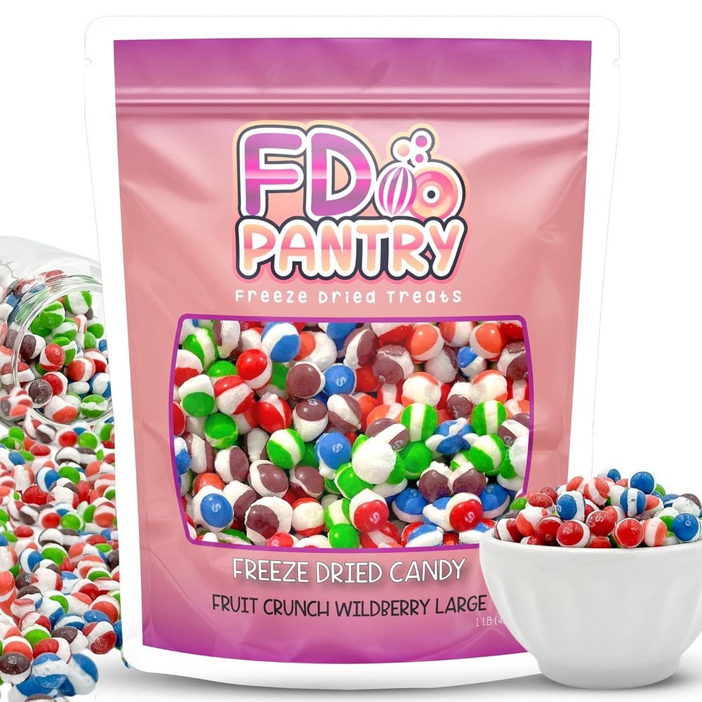 Wildberry Freeze-Dried Candy Assorted Fruit Flavors