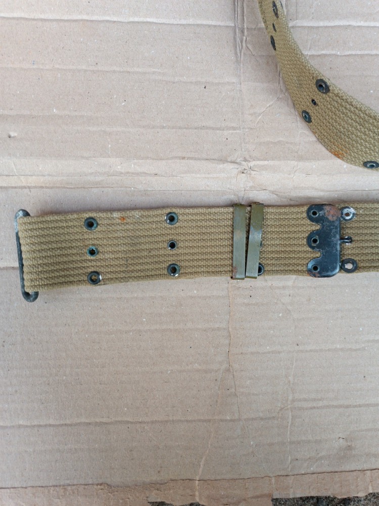 WWII WW2 Original M1936 US Army Pistol Belt dated NASCO 1942